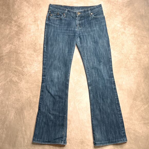 Rock & Republic Denim - Y2K Rock & Republic Low Rise Bootcut Flare Embroidered Jeans Denim Indie Sleaze